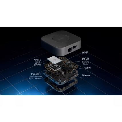 Philips - Verbindungsgerät Hue BRIDGE PRO, schwarz