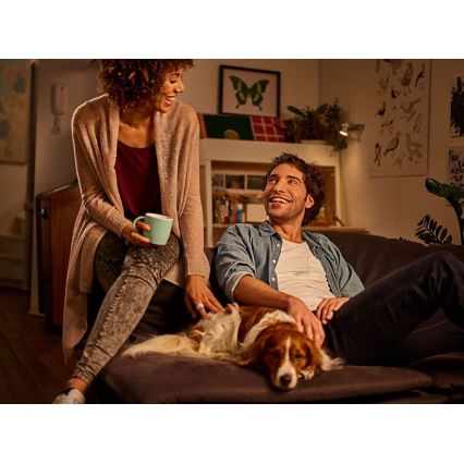 LED-Dimmbar Lampe Philips Warm Glow GU10/5W/230V 2200K-2700K