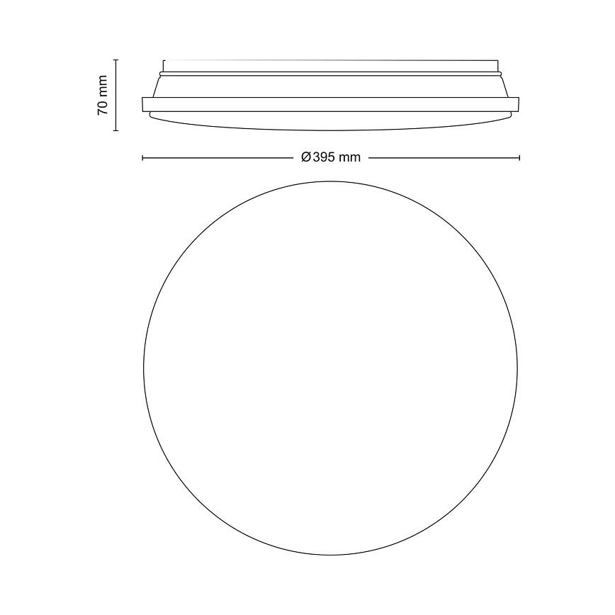 Philips - LED dimmbare Deckenleuchte LED/24W/230V 2700-6500K + Fernbedienung