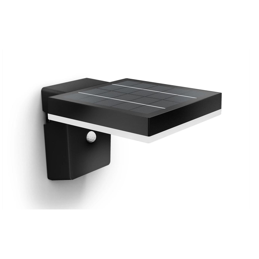 Philips - LED Solar-Wandleuchte mit Sensor ZONAL LED/1,3W/3,7V 2500 mAh IP44