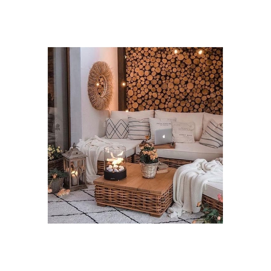 Planika - BIO-Kamin 36,3x25,1 cm 2,5kW schwarz