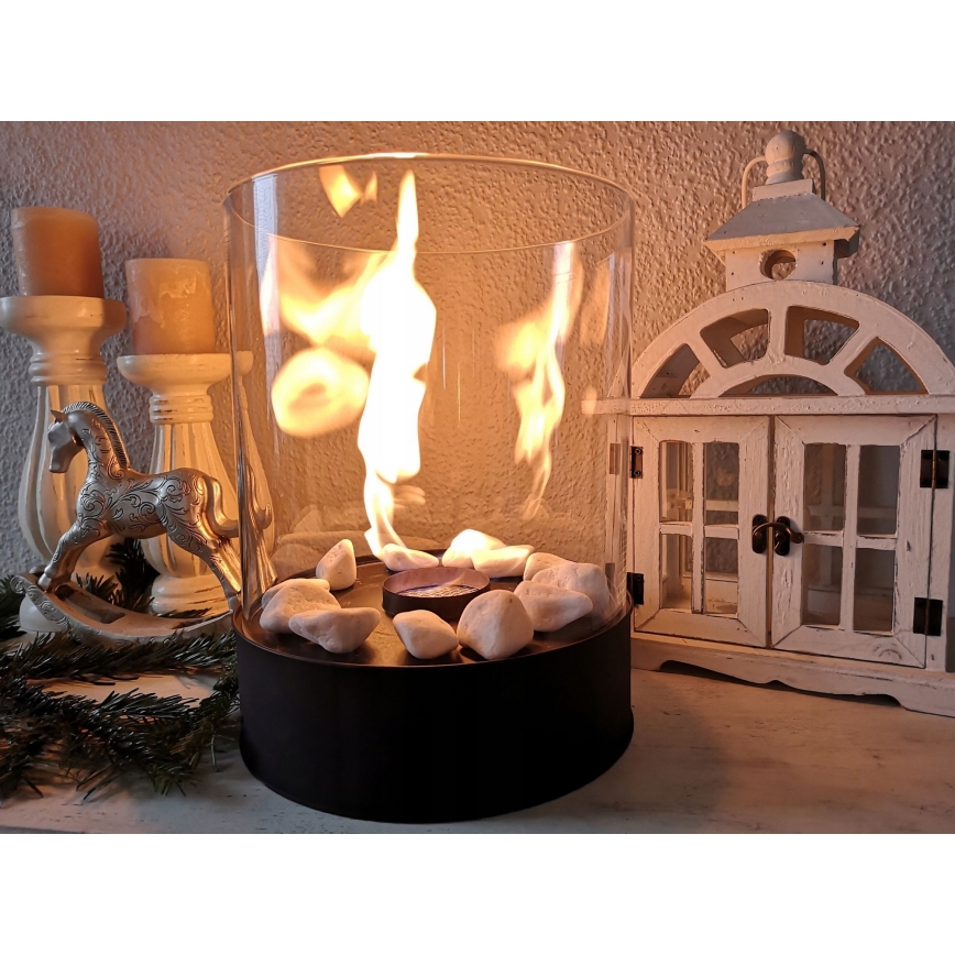 Planika - BIO-Kamin 36,3x25,1 cm 2,5kW schwarz