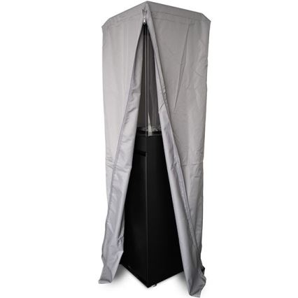 Planika - Outdoor-Gaskamin 142x36 cm 8kW 1xAAA schwarz + Schutzabdeckung