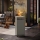 Planika - Outdoor-Gaskamin 142x36 cm 8kW 1xAAA grau + Schutzabdeckung
