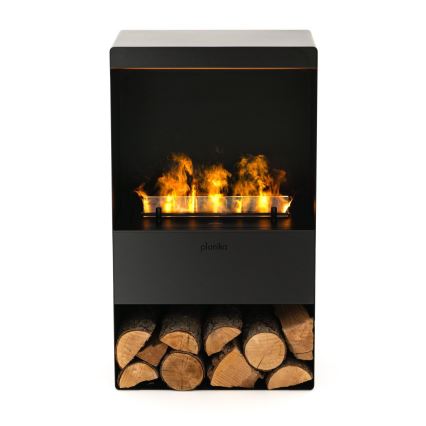 Planika - Wasserdampf-Kamin mit Fernbedienung 83x48 cm 125W/230V schwarz