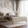 Polsterbett FLORA 180x200 cm, ohne Matratze, beige