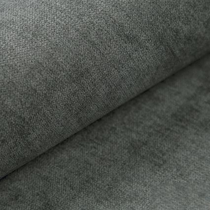 Polsterbett ISABEL 180x200 mit Federkernmatratze und Stauraum, grau