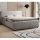 Polsterbett LAJLA, ohne Matratze, 160 x 200 cm, beige