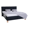 Polsterbett MARIA 160x200 cm mit Bettkasten, ohne Matratze, Anthrazit
