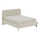 Polsterbett mit Matratzen und Stauraum ALEXA 160x200 cm Beige