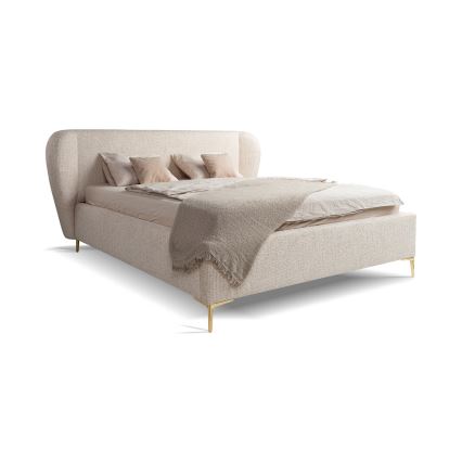 Polsterbett ohne Matratze DALIA 180x200 cm beige