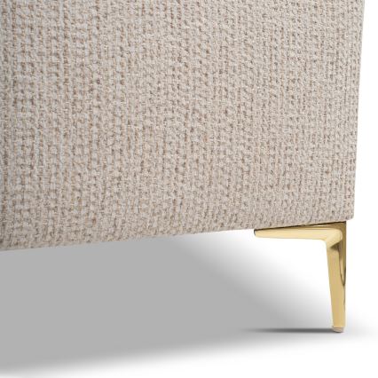 Polsterbett ohne Matratze DALIA 180x200 cm beige