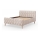 Polsterbett ohne Matratze FLORA 160x200 cm beige