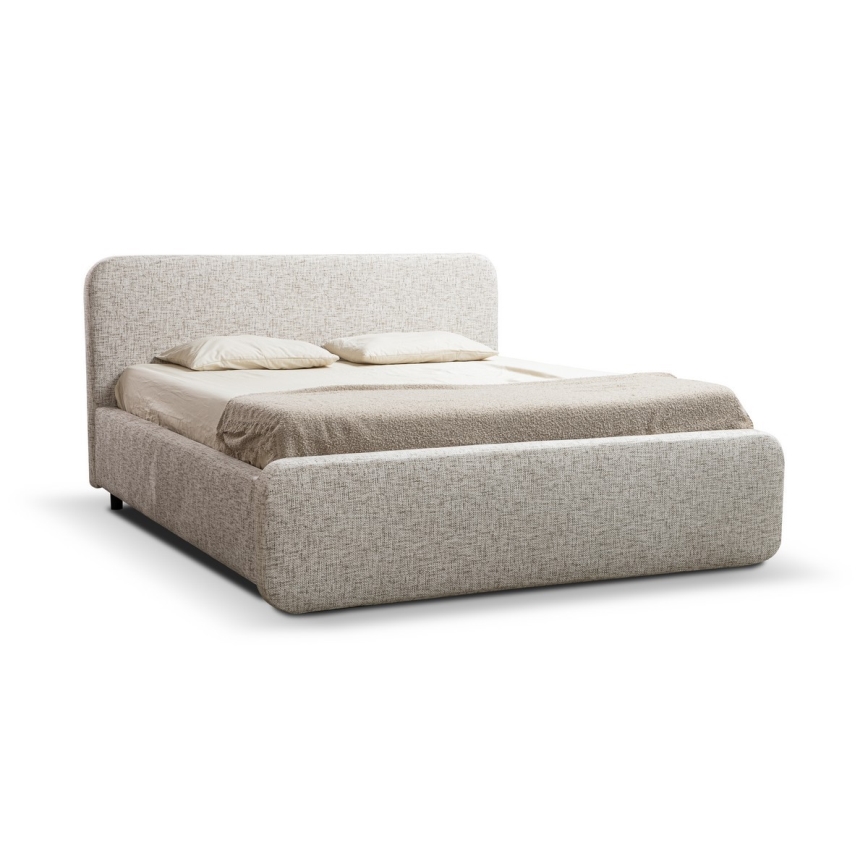 Polsterbett ohne Matratze LAJLA 180x200 cm beige