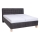 Polsterbett VIOLET 160x200 cm mit Bettkasten, dunkelgrau, ohne Matratze