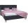Polsterbett VIOLET 180x200 cm mit Matratze und Bettkasten, anthrazit