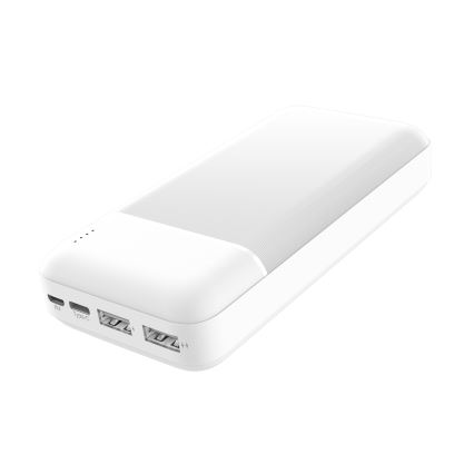 Power Bank 20000 mAh 3,7V weiß