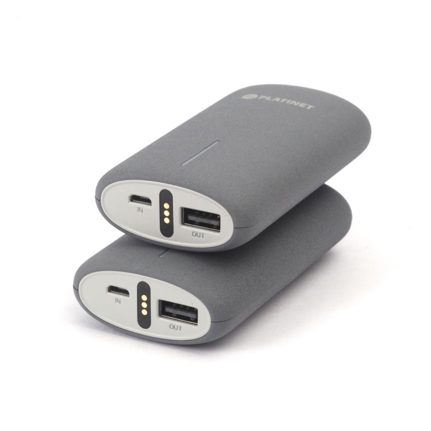 Power Bank 2x5000mAh/3,7V mit Ladestation