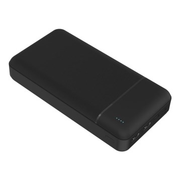 Power Bank 30000 mAh 3,7V schwarz