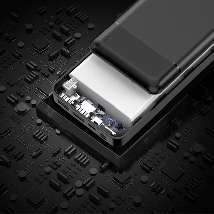 Power Bank 30000 mAh 3,7V schwarz