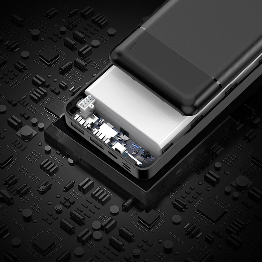 Power Bank 30000 mAh 3,7V schwarz
