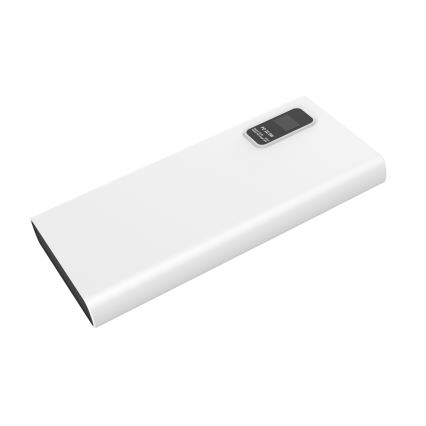 Power Bank mit LED Anzeige Power Delivery 10000 mAh 3,7V weiß