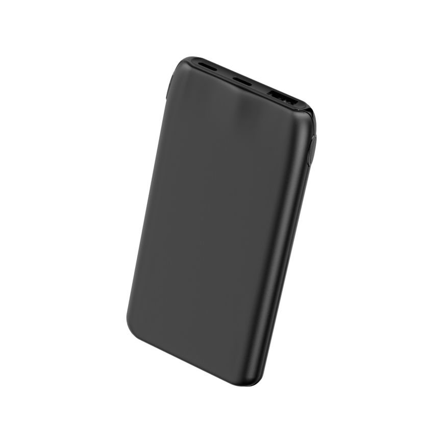 Powerbank 10000 mAh 10W Power Delivery 2x USB-C + 1x USB-A Schwarz