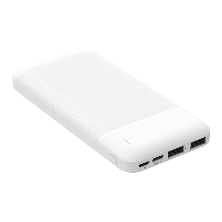 Powerbank 10000 mAh 3,7V weiß