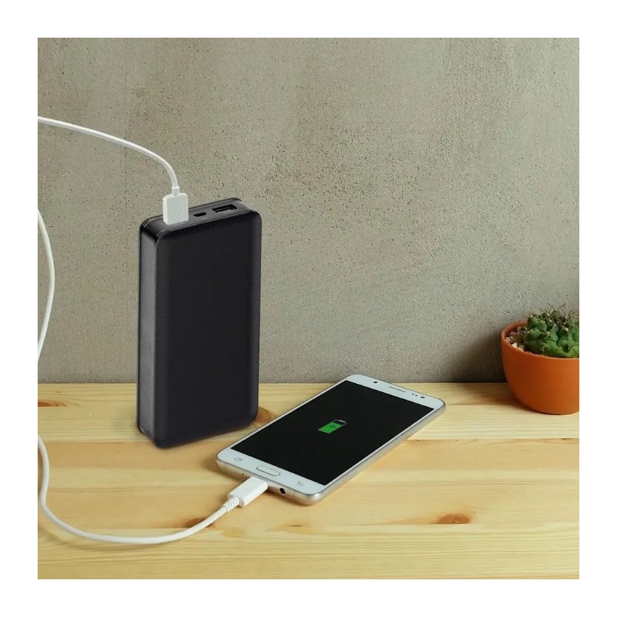 Powerbank 20000mAh/5V schwarz