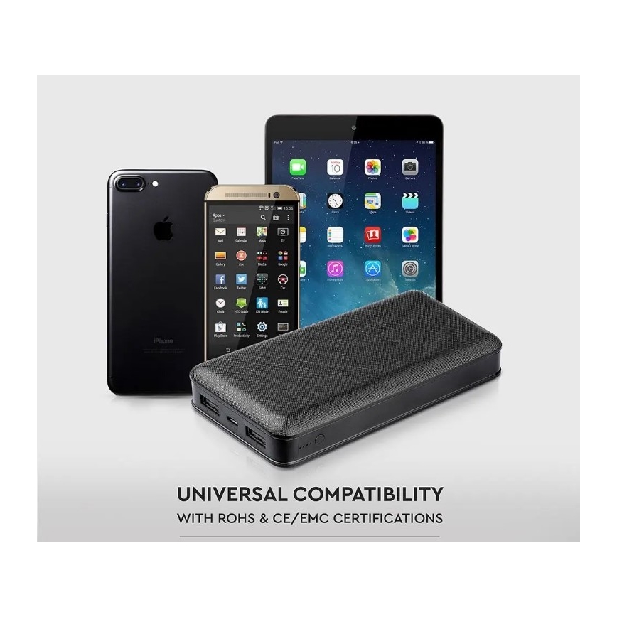 Powerbank 20000mAh/5V schwarz