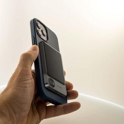 Powerbank mit Display und kabellosem Laden Power Delivery 10000mAh/20W/5V Schwarz
