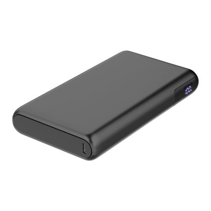 Powerbank mit LED-Anzeige Power Delivery 30000 mAh/100W/3,7V schwarz