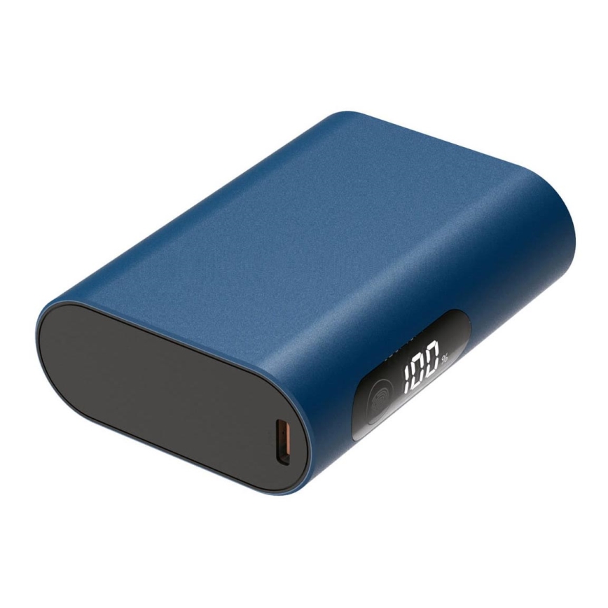 Powerbank Power Delivery 10000 mAh/22,5W/3,7V blau