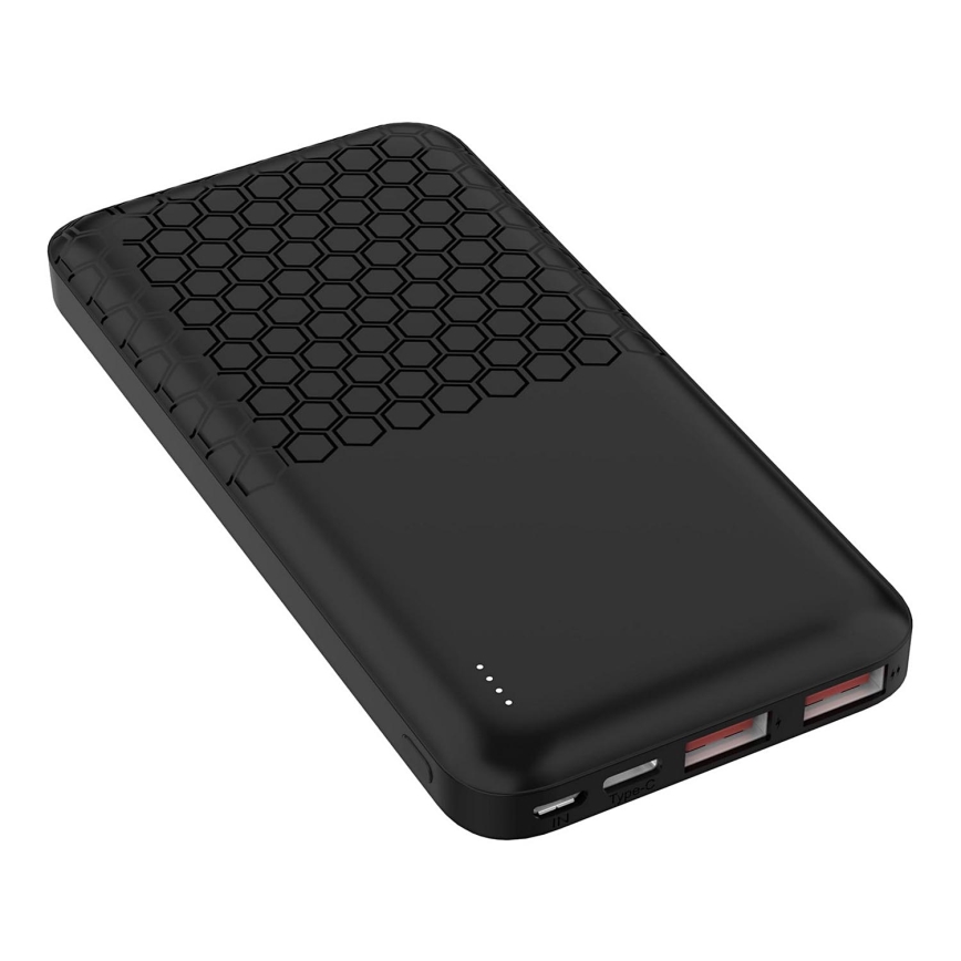 Powerbank Power Delivery 10000 mAh/22,5W/3,7V schwarz