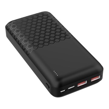 Powerbank Power Delivery 20000 mAh/22,5W/3,7V schwarz