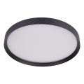 Prezent 17313 - Dimmbare LED-Deckenleuchte MAYSA, 36 W / 230 V, 3000/4000/6000 K, Ø 39,5 cm, schwarz