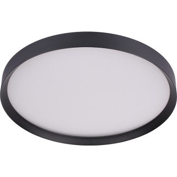 Prezent 17317 - dimmbare LED-Deckenleuchte MAYSA, 72 W, 230 V, 3000/4000/6000 K, Ø 77 cm, schwarz