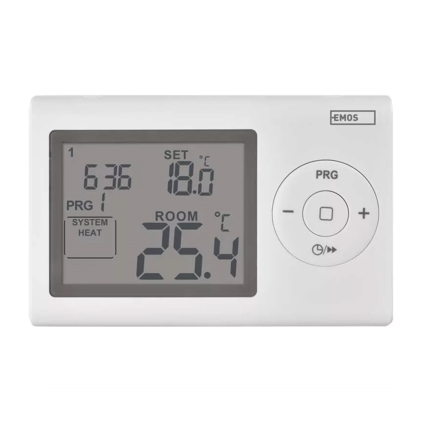 Programmierbares Thermostat 2xAAA