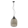 PTMD - Kronleuchter mit Kette BAYU 1xE27/40W/230V Ø 37 cm