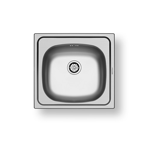 Pyramis 100139601 - Küchenspüle E33 46,5x33,5 cm Satin