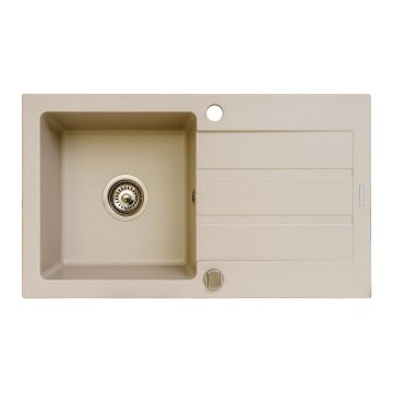 Pyramis 70006701 - Küchenspüle NEXT 76x44 cm Granit/Beige