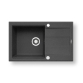 Pyramis 70083701 - Küchenspüle SPARTA PLUS LUX 78x48 cm Granit/Schwarz