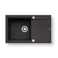 Pyramis 70167101 - Küchenspüle SPARTA PLUS LUX 78x48 cm Granit/Schwarz