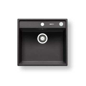 Pyramis 70168301 - Küchenspüle CAMEA 50x53 cm Granit/Schwarz