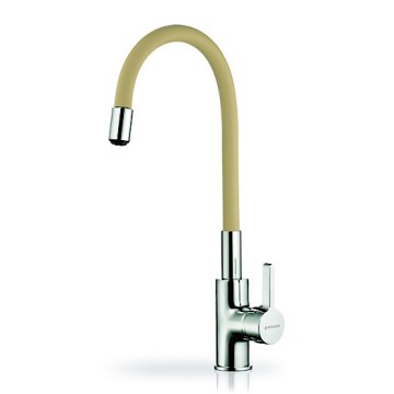 Pyramis 90938101 - Spültischarmatur mit flexiblem Auslauf FLESSI beige