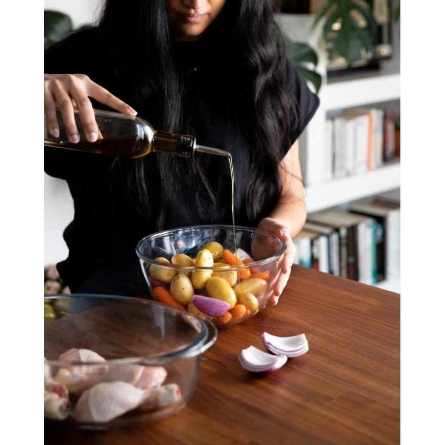 PYREX Auflaufform mit Deckel 3 l