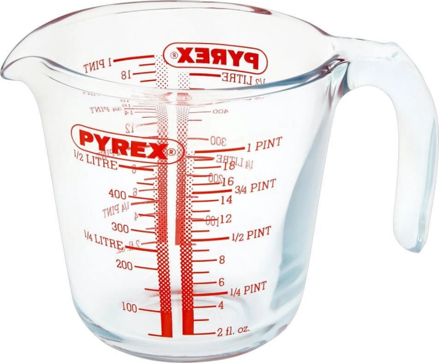PYREX Glas-Messbecher 0,5 l