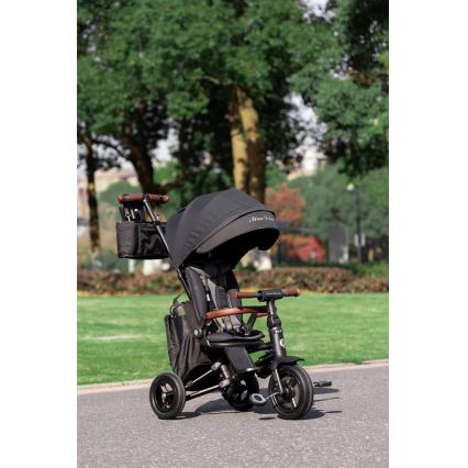 QPlay - 5-in-1-Kinderdreirad NOVA DELUXE schwarz