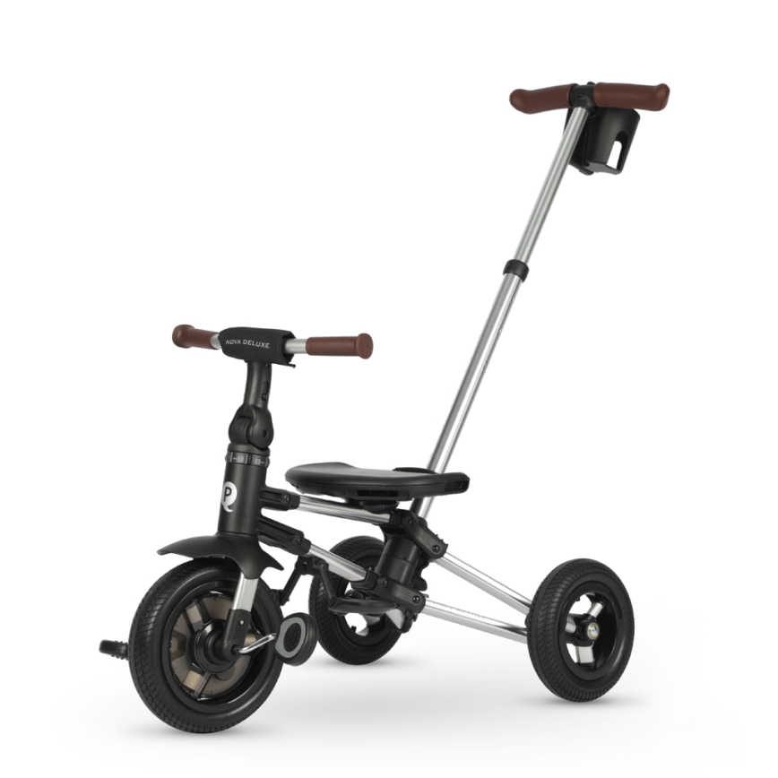 QPlay - 5-in-1-Kinderdreirad NOVA DELUXE schwarz