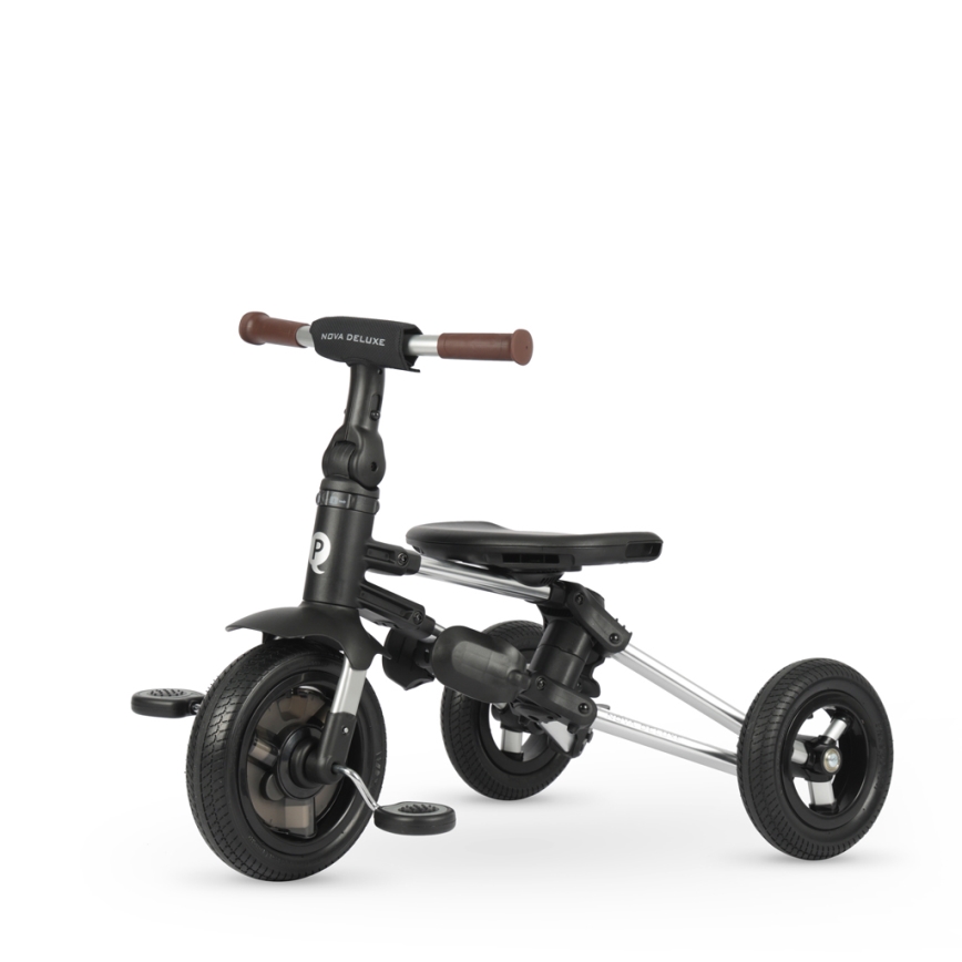 QPlay - 5-in-1-Kinderdreirad NOVA DELUXE schwarz